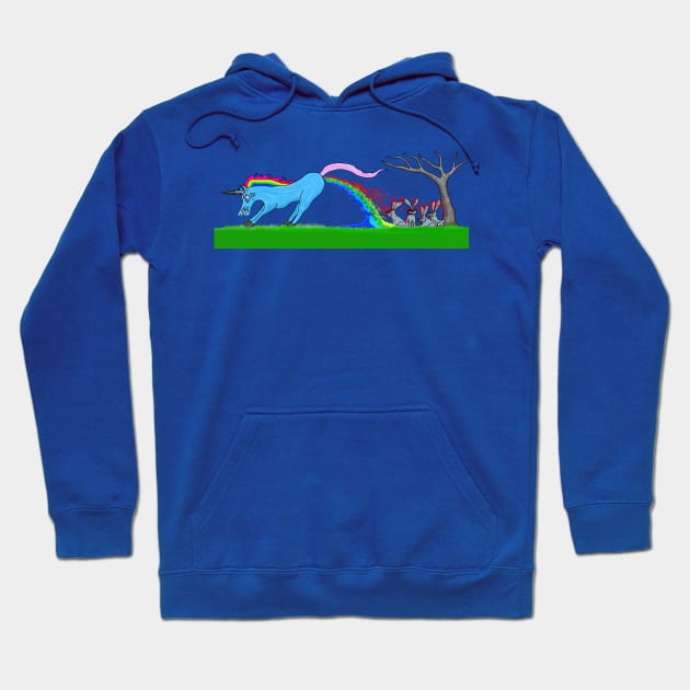 Unicorn Blowout Hoodie by harmount